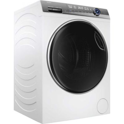 Haier HW100GBD14979UUK 10kg I-Pro Series 7 Plus Autodose Freestanding Washing Machine 1400rpm - WHITE