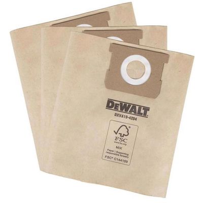 Dewalt Vacuum Dxva19-4204 Dust Bag (3 Pack) DXVA19-4204 - Thumbnail 2