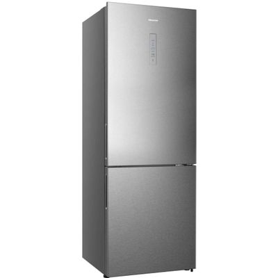 HISENSE RB645N4BIE 60/40 Fridge Freezer - Steel, Silver/Grey