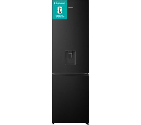 Hisense 336 Litre 60/40 Freestanding Fridge Freezer - Black