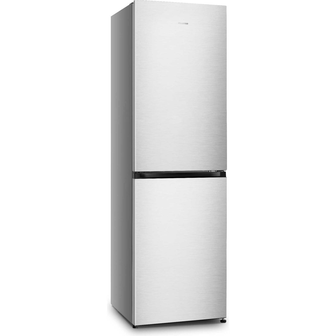 HISENSE RB327N4BCE 50/50 Fridge Freezer - Stainless Steel, Stainless Steel - Image 1