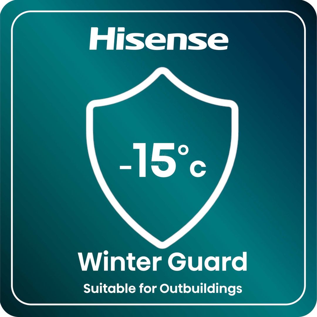 HISENSE FV298N4ACE Tall Freezer - Silver, Silver/Grey - Image 1