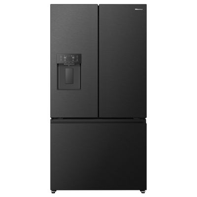 HISENSE PureFlat RF815N4SEFE Smart Fridge Freezer - Black Stainless Steel, Stainless Steel