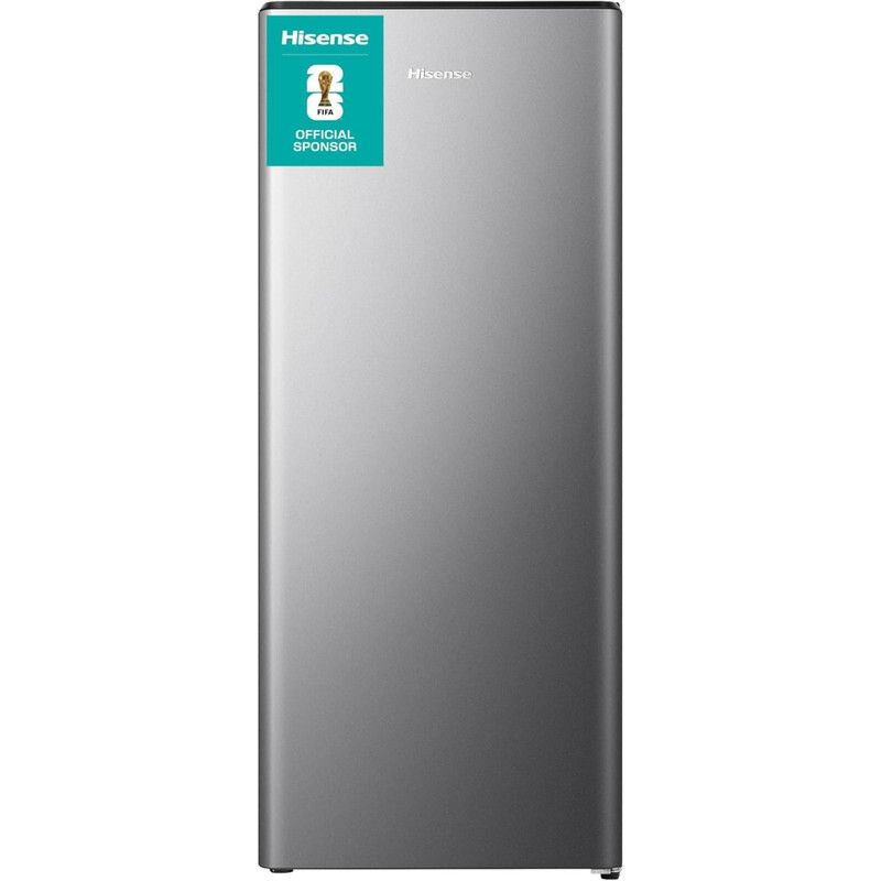 HISENSE RR220D4BDE Tall Fridge - Silver, Silver/Grey - Image 1