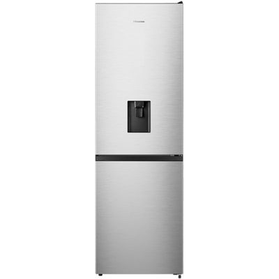 HISENSE RB390N4WCE 60/40 Fridge Freezer - Stainless Steel, Stainless Steel