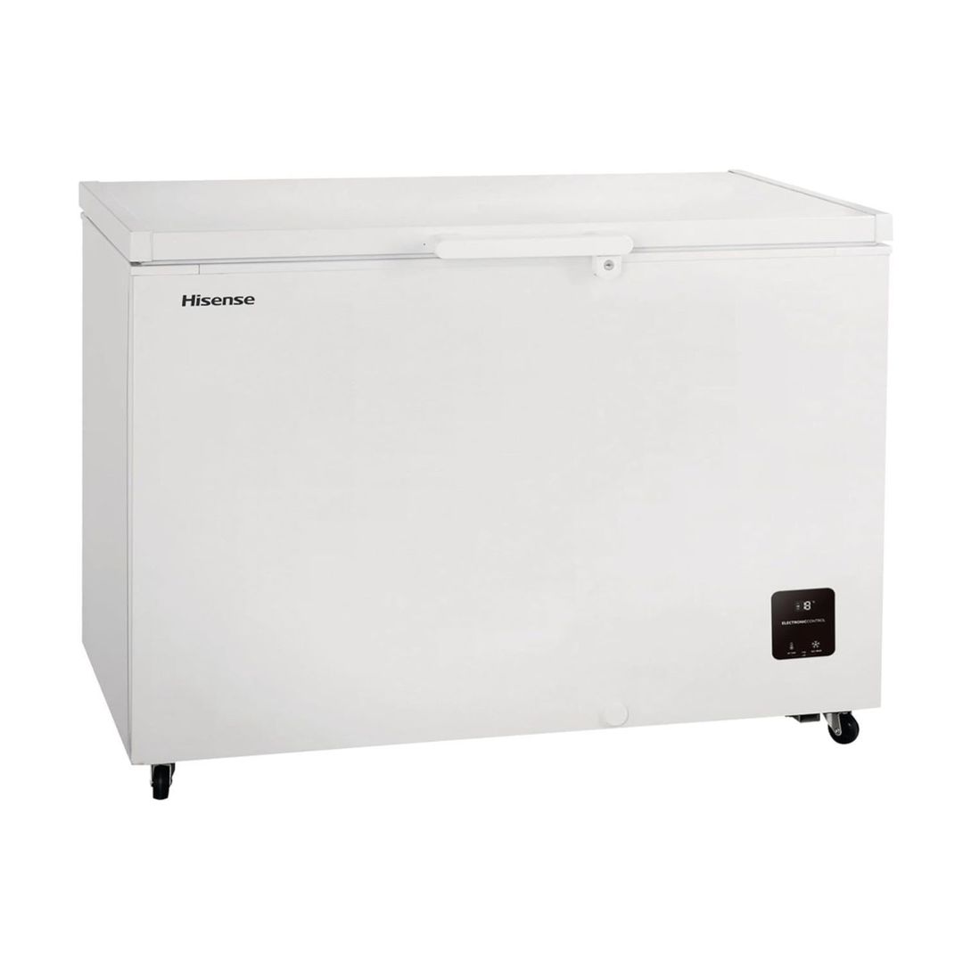 HISENSE FC386D4AWLE Chest Freezer - White, White - Image 1