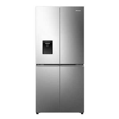 HISENSE PureFlat RQ5P470SMIE American-Style Smart Fridge Freezer - Stainless Steel, Stainless Steel