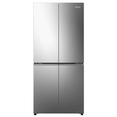 Hisense PureFlat 483L Four Door American Fridge Freezer - Stainless Steel