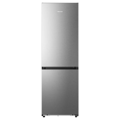 HISENSE KitchenFit RB3K330SAIC Smart 60/40 Fridge Freezer - Silver Inox, Silver/Grey