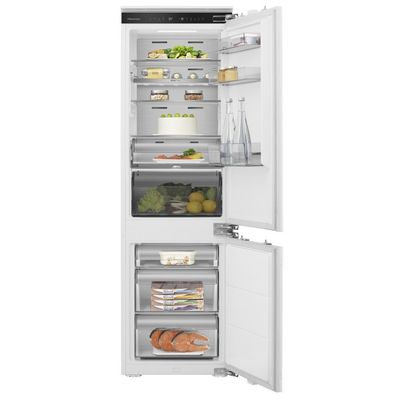 HISENSE RB3B250SAWE Integrated Smart 70/30 Fridge Freezer - Fixed Hinge, White
