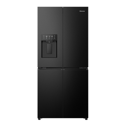 HISENSE PureFlat Slim RQ5P470SYFD Fridge Freezer - Black, Black - Thumbnail 2