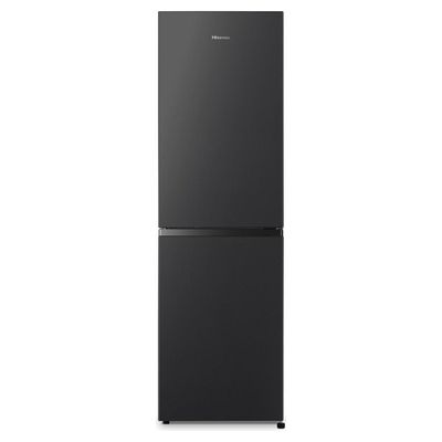 HISENSE RB327N4ABD 50/50 Fridge Freezer - Black, Black