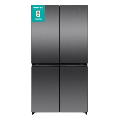 Hisense RQ5P640SSKD PureFlex Four Door Fridge Freezer - BLACK STEEL