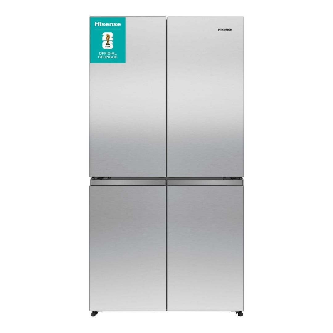 Hisense RQ5P640SSSD PureFlex Four Door Fridge Freezer - STAINLESS STEEL - Image 1