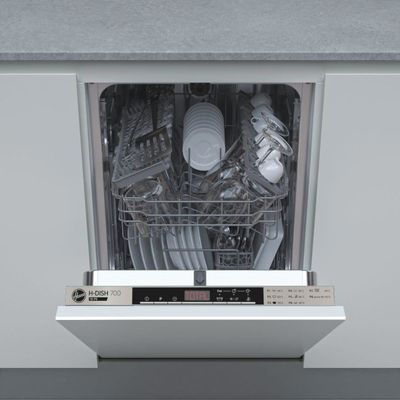 Hoover HDIH2T1047-80 H-Dish 10 Place Settings Fully Integrated Slimline Dishwasher