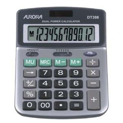 Aurora DT398 calculator Desktop Financial Grey