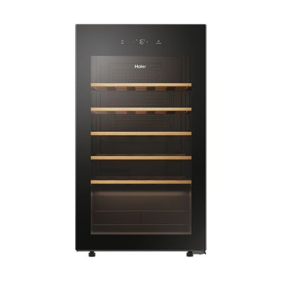 HAIER HWS34GGH1K Wine Cooler - Black, Black