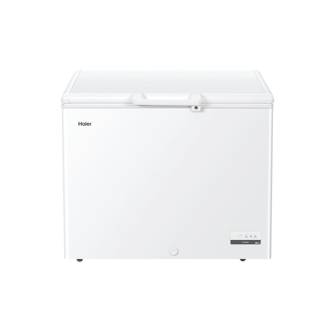 HAIER HCE301E Chest Freezer - White, White - Image 1