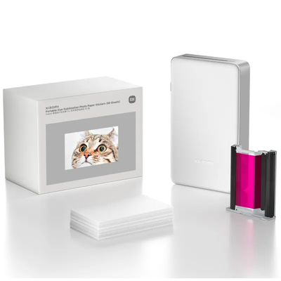Xiaomi Portable Dye-Sublimation Photo Paper Stickers (50 Sheets)