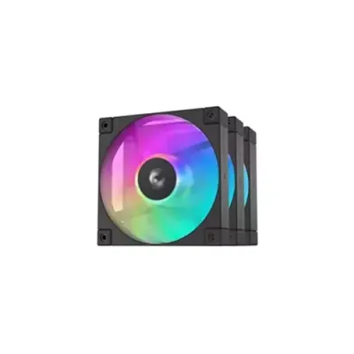 DeepCool FD12 ARGB-3 in 1 Computer case Fan 12 cm Black, White 3 pc(s) - Thumbnail 2