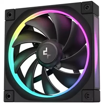 DeepCool FL12 Computer case Fan 12 cm Black 1 pc(s) - Thumbnail 2