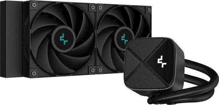 DeepCool LS520S Processor All-in-one liquid cooler 12 cm Black 1 pc(s) - Image 1