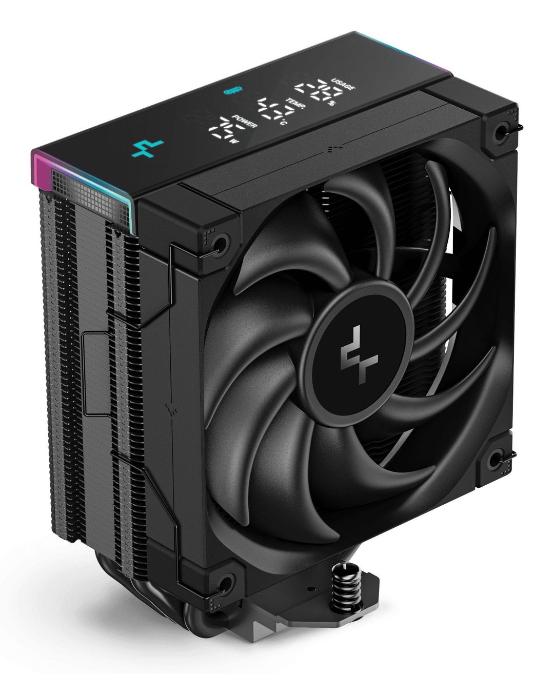 DeepCool AK400 Digital PRO Processor Air cooler 12 cm Black 1 pc(s) - Image 1