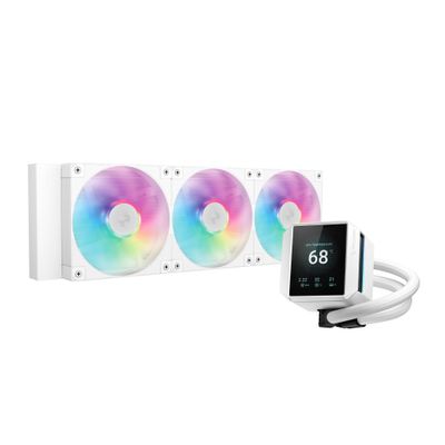 DeepCool Mystique 360 WH ARGB Processor All-in-one liquid cooler 12 cm White 1 pc(s) - Thumbnail 2
