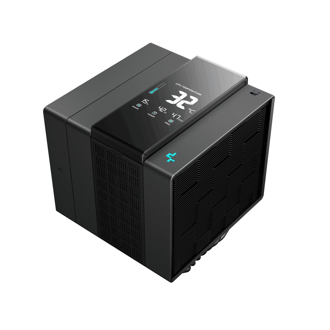 DeepCool ASSASSIN IV VC VISION Processor Air cooler 120/140 mm Black 1 pc(s) - Image 1