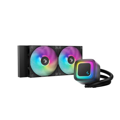 DeepCool LE240 V2 Processor All-in-one liquid cooler 12 cm Black