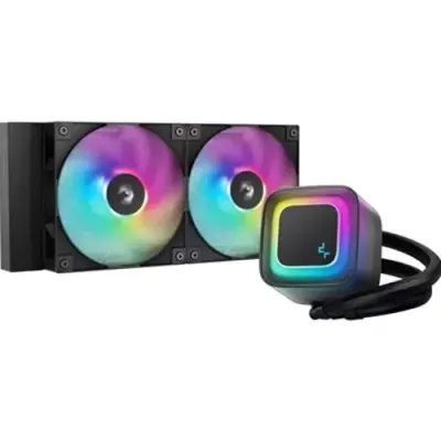 DeepCool LE240 V2 Processor All-in-one liquid cooler 12 cm Black - Thumbnail 2