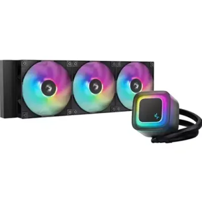DeepCool LE360 V2 Processor All-in-One Liquid Cooler, Black - Thumbnail 2