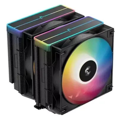 DeepCool AG620 BK ARGB V2 Chipset, Motherboard Air cooler 12 cm Black 1 pc(s) - Thumbnail 2