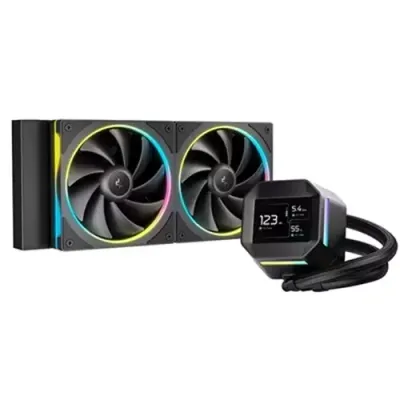 DeepCool LM240 Processor Liquid cooling kit 12 cm Black 1 pc(s)