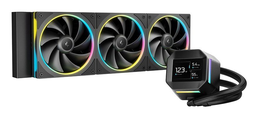 DeepCool LM360 Processor Liquid cooling kit 12 cm Black 1 pc(s) - Image 1