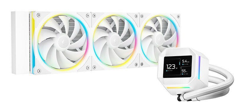 DeepCool LM360 WH Processor Liquid cooling kit 12 cm White 1 pc(s) - Image 1
