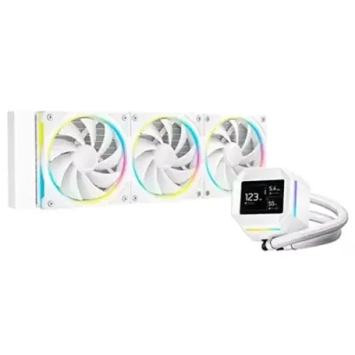 DeepCool LM360 WH Processor Liquid cooling kit 12 cm White 1 pc(s) - Thumbnail 2