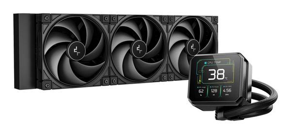 DeepCool Spartacus 360 Processor Liquid cooling kit 12 cm Black