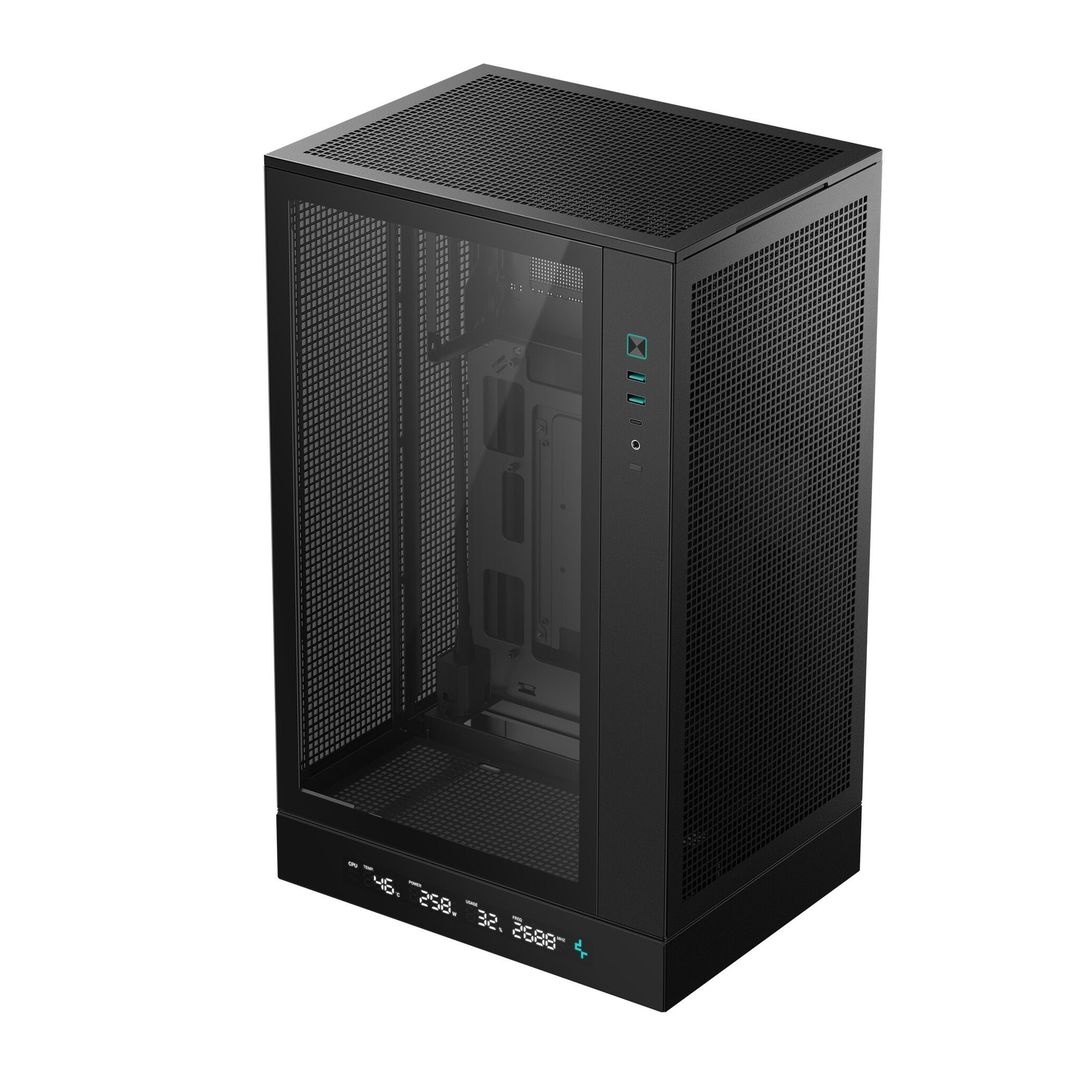 DeepCool CH270 Digital Mini Tower Black - Image 1