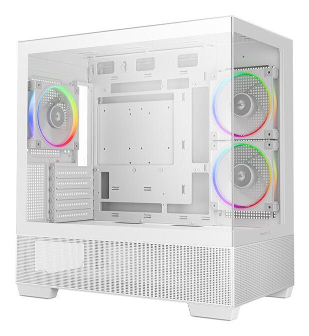 DeepCool CG380 3F WH Midi Tower White - Image 1