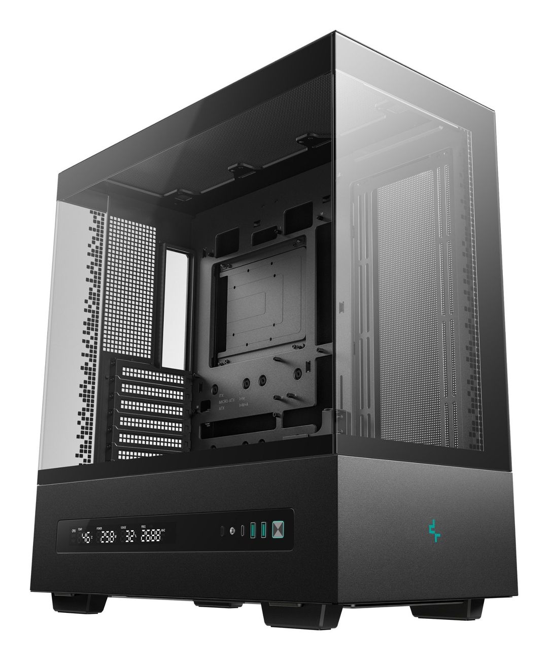 DeepCool CH690 DIGITAL Tower Black - Image 1