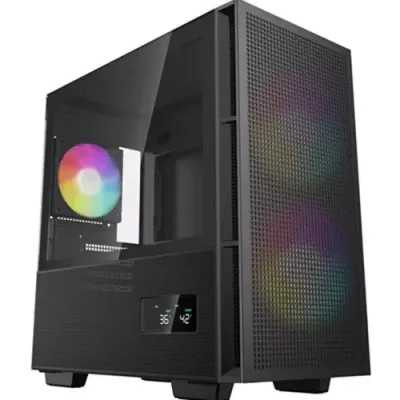 DeepCool CH360 DIGITAL Micro Tower Black - Thumbnail 2