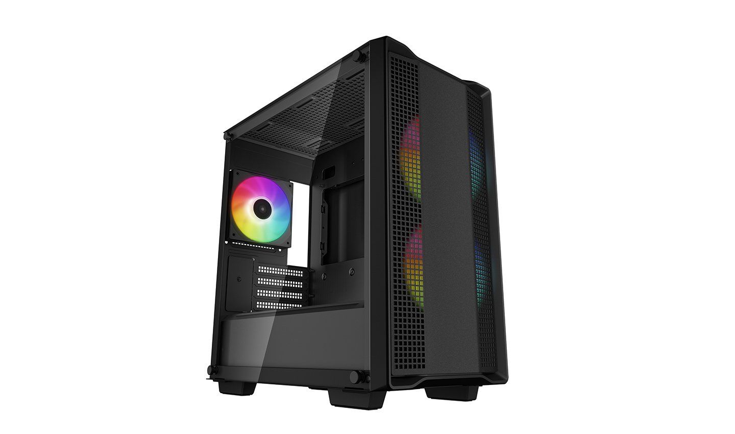DeepCool CC360 ARGB Mini Tower Black - Image 1