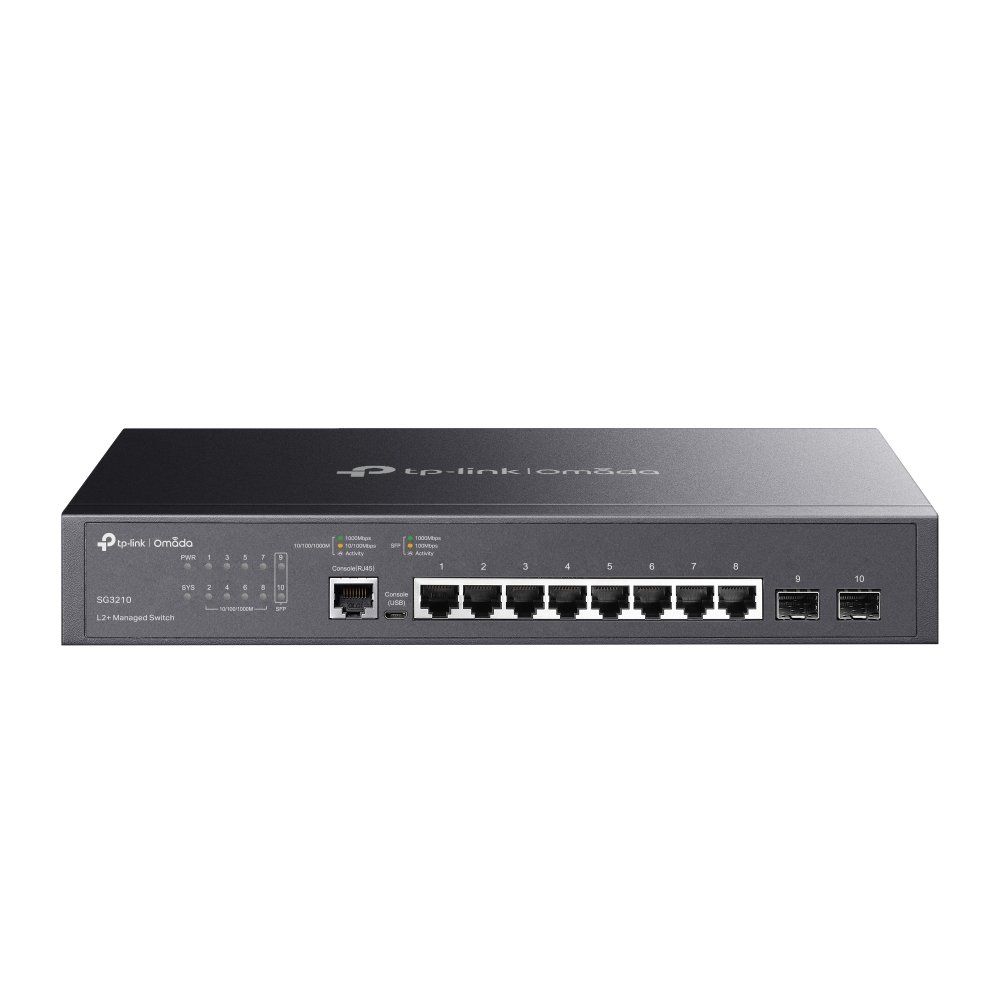 TP-Link Omada 8-Port Gigabit L2+ Managed Switch with 2 SFP Slots - Image 1