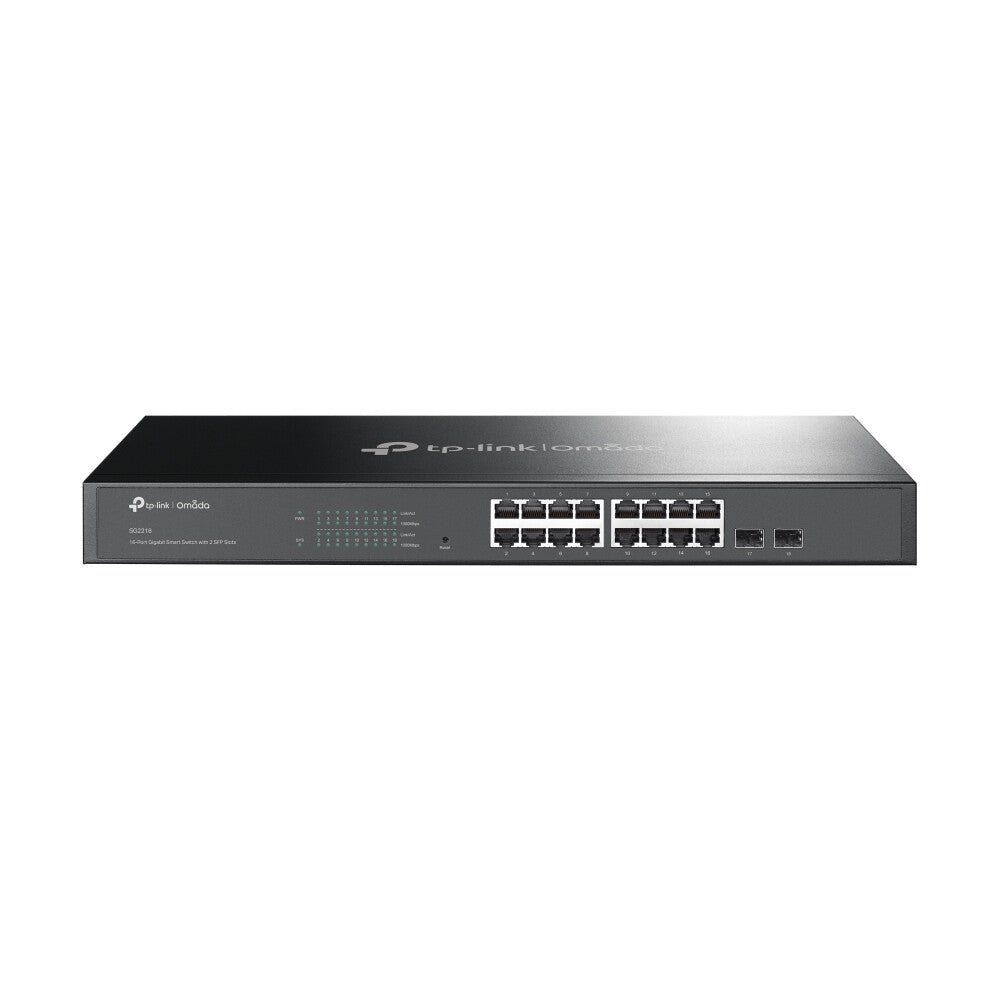 TP-Link Omada 16-Port Gigabit Smart Switch with 2 SFP Slots - Image 1