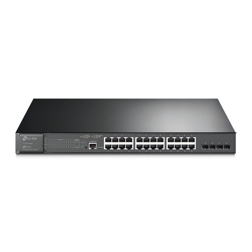 TP-Link Omada 28-Port Gigabit L2+ Managed Switch with 24-Port PoE+ - Image 1