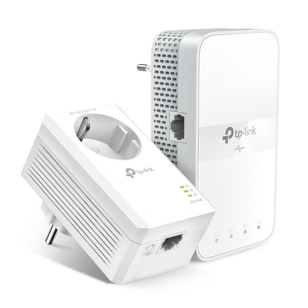 TP-Link TL-WPA7617 KIT PowerLine network adapter 1200 Mbit/s Ethernet LAN Wi-Fi White 2 pc(s) - Image 1