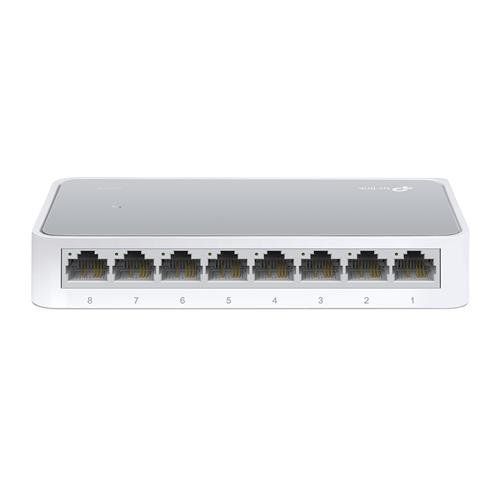 TP-Link TL-SF1008D network switch Unmanaged Fast Ethernet (10/100) Whi - Image 1