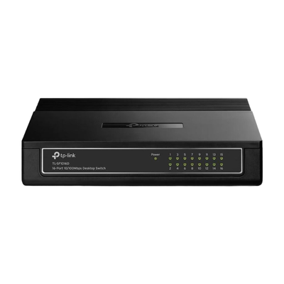 TP-Link TL-SF1016D network switch Fast Ethernet (10/100) Black