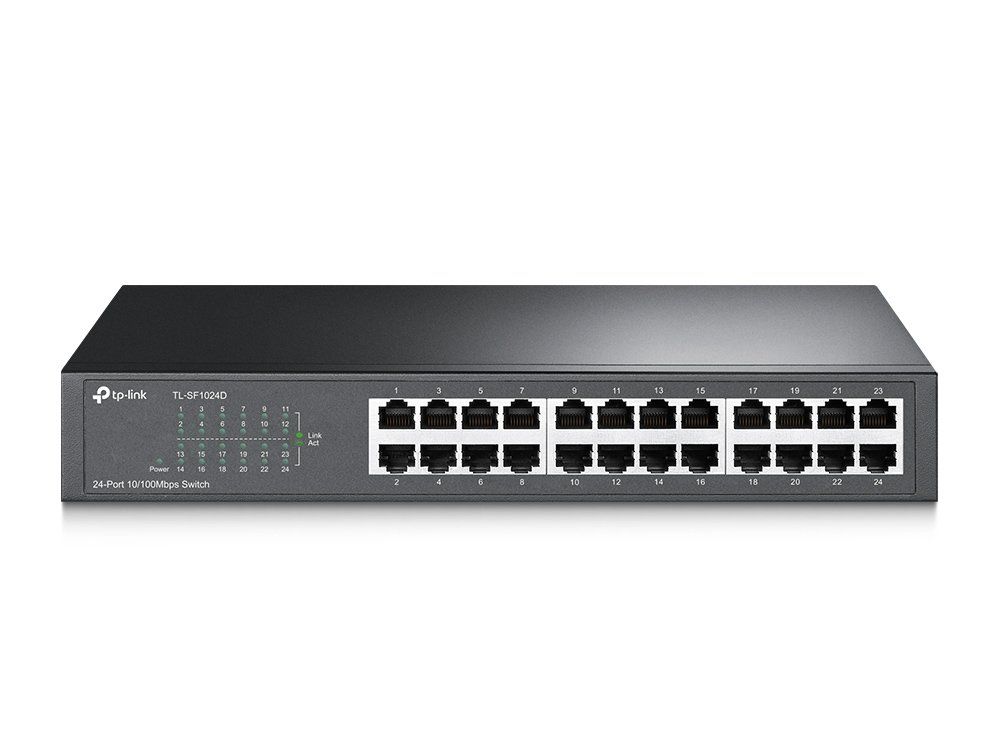 TP-Link 24-port 10/100Mbps Desktop/Rackmount Network Switch - Image 1